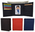 New Boys Slim Thin Nylon Trifold Wallet with Coin Pouch T400
